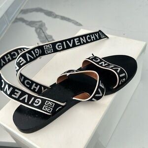 Givenchy strap logo sandal